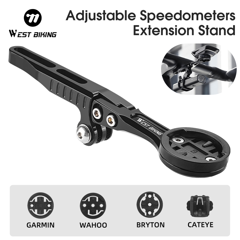 Tablet Computer Accessories - 西バイク自転車スピードメーターブラケット軽量統合バイクコンピュータ延長スタンド Wahoo Bryyton 自転車アクセサリー