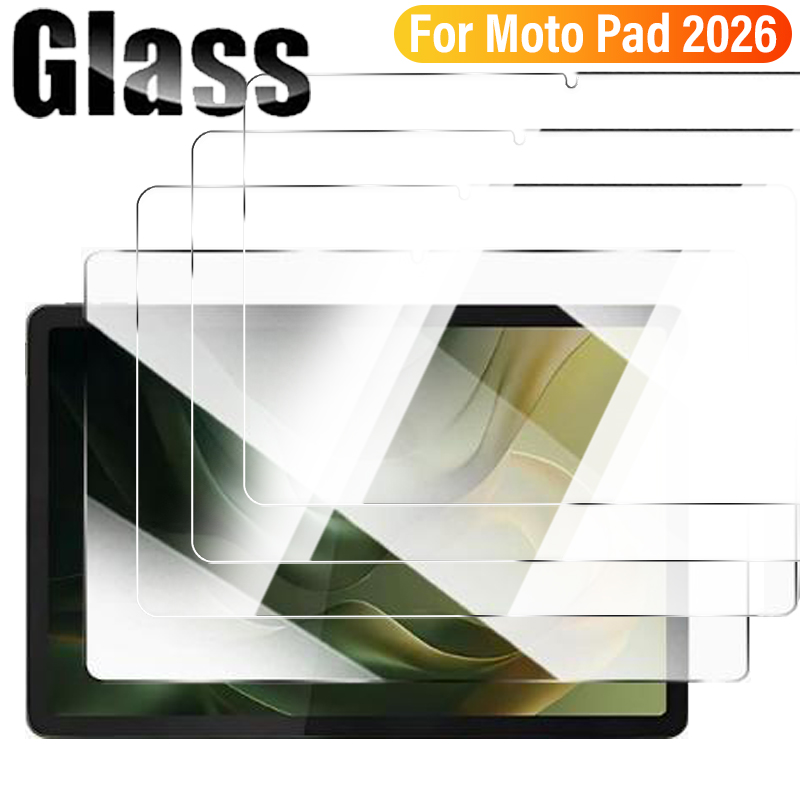 Temu Tablet Accessories - モトパッド 2026 5 グラムタブレット強化ガラススクリーンプロテクターモトパッド 2026 HD