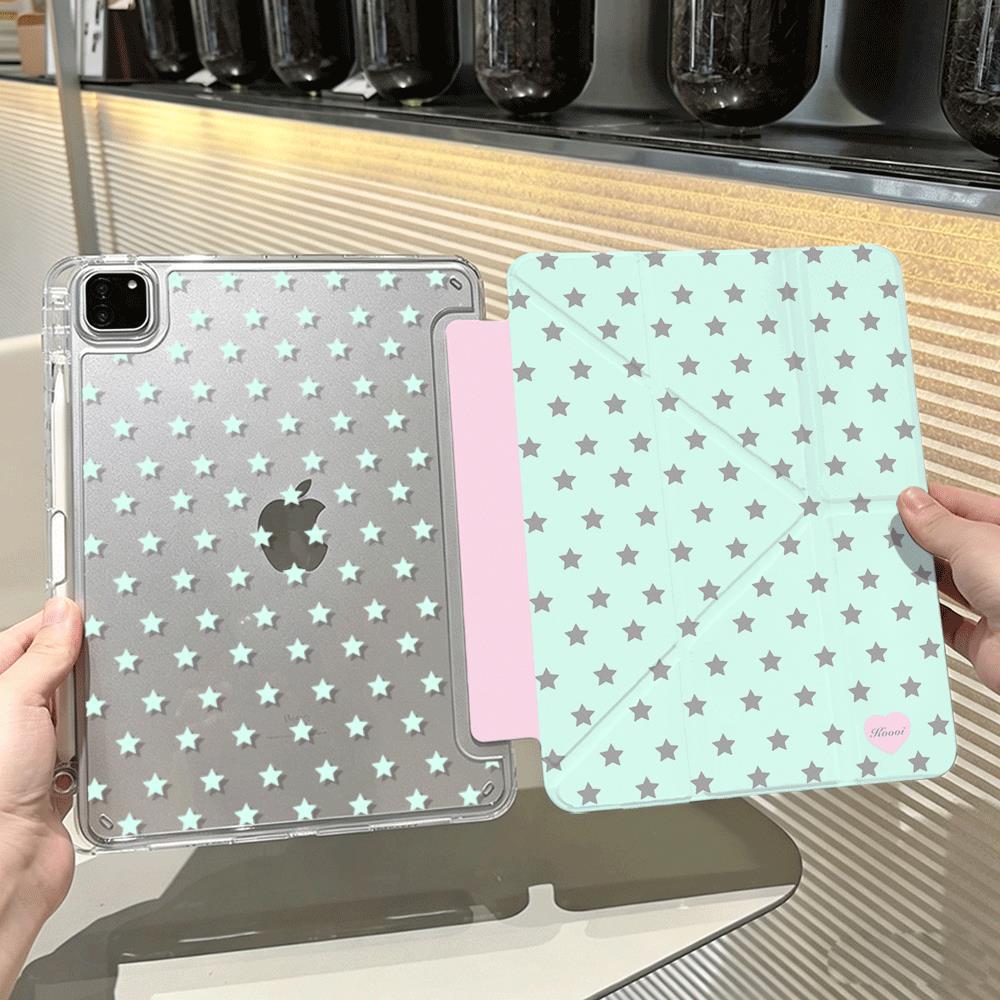 Cool Tablet Accessories - 韓国風スイートクールフルスクリーンスターカバー iPad Pro 13インチ 第11世代 M5
