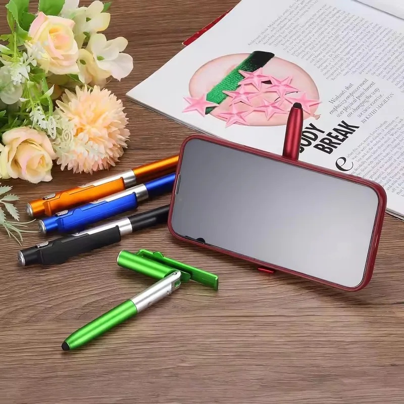 4 in 1 多機能ボールペン LEDライト付き 折りたたみ - Case With Pencil Holder のレビューと価格
