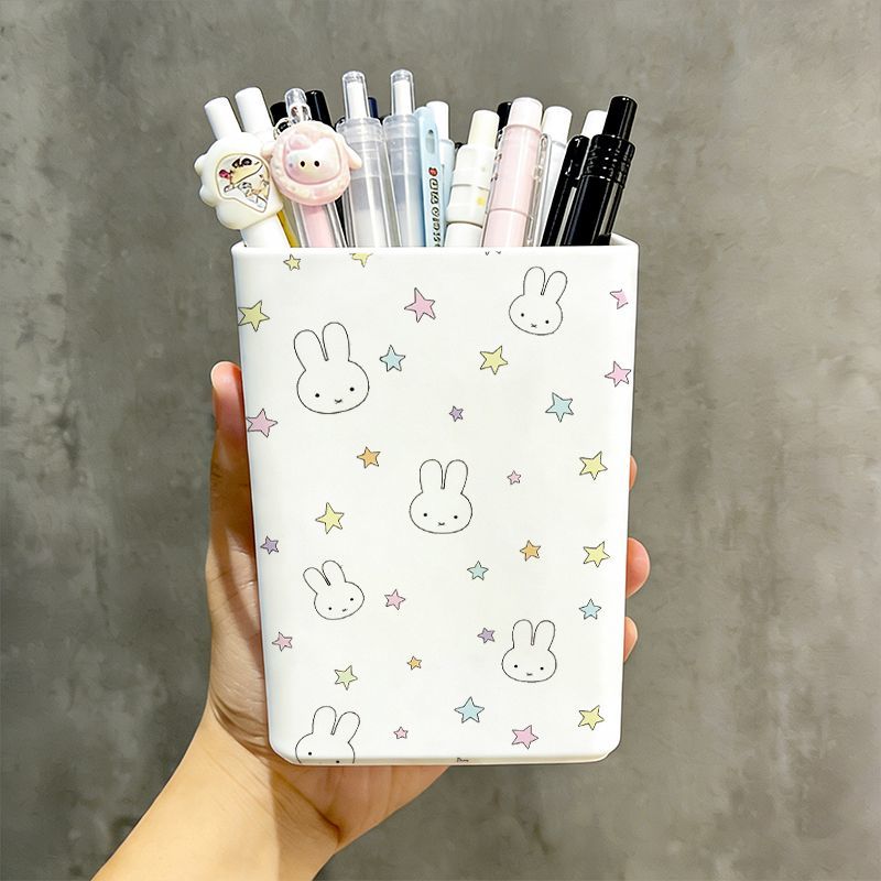 新しいミッフィーウサギデスクトップペンホルダークリエイティブ - Case With Pencil Holder のレビューと価格