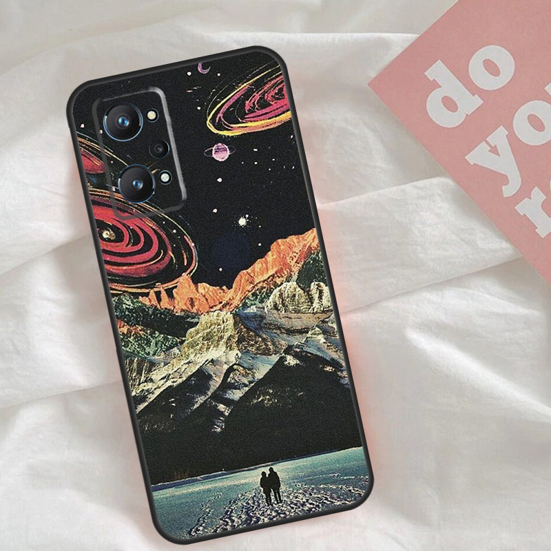 Moon Stars Spaceシリーズのケース。Realm - Realme C67 のレビューと価格