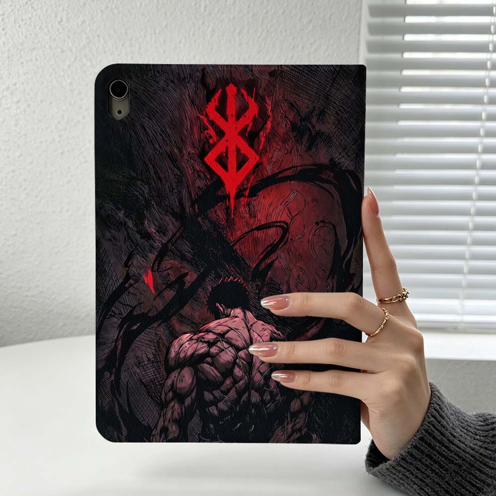 アニメ B-Berserk アートロゴ iPad Pro A - Cool Tablet Accessories のレビューと価格