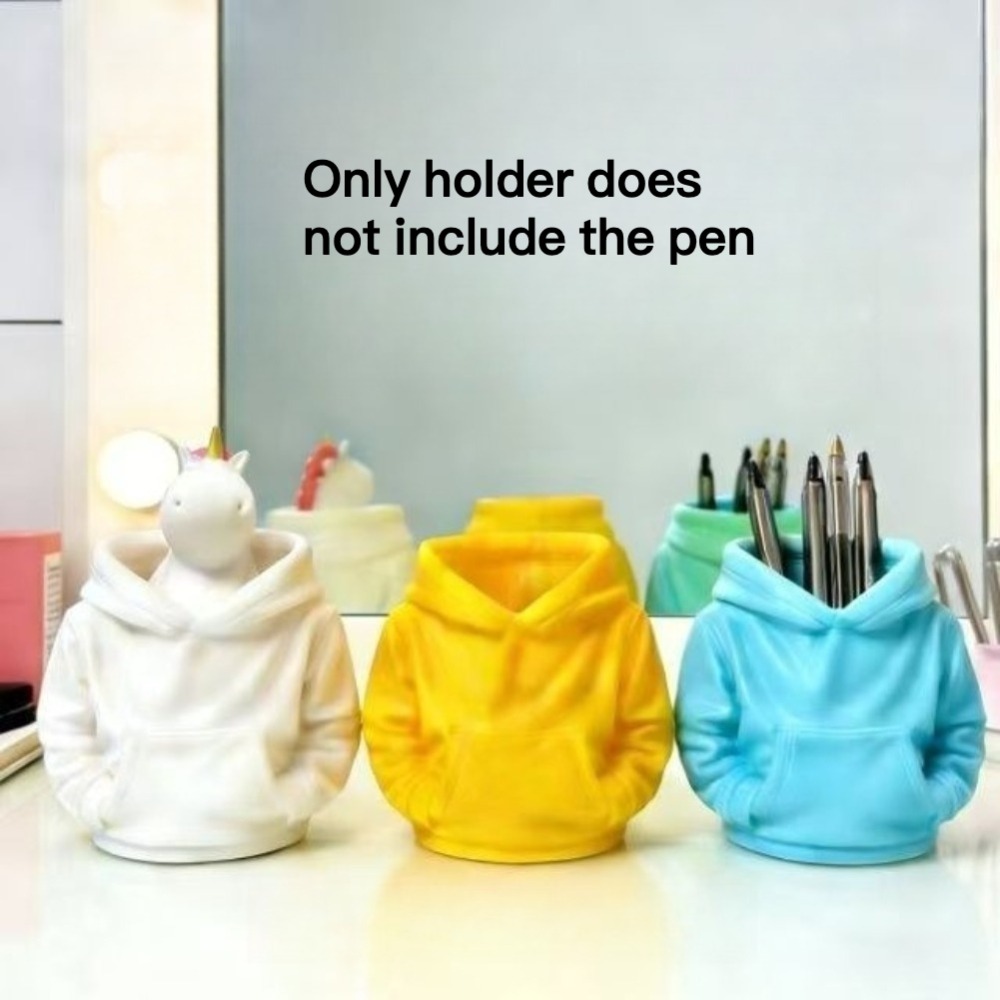 クリエイティブスウェットシャツペンホルダー学生3D印刷オフィ - Tablet Reading Accessories のレビューと価格