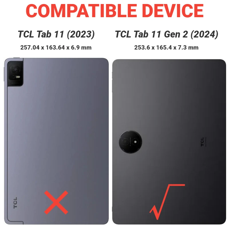 タブレットPC用ソフトシリコンカバー,耐衝撃プロテクター,厚 - Tcl Tablet Accessories のレビューと価格