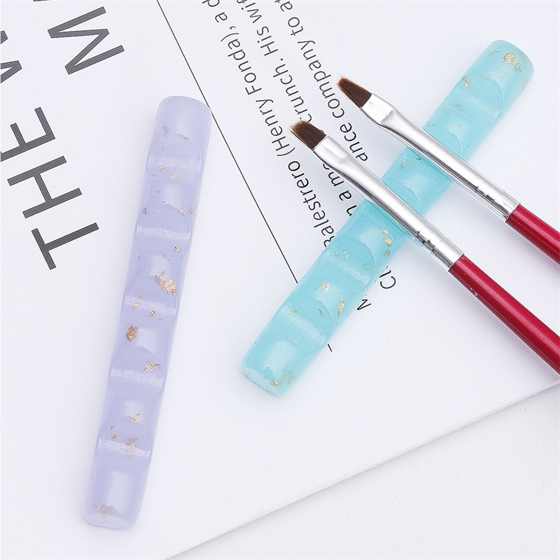 5グリッドネイルブラシホルダー スタンド サロンペンラック  - Case With Pencil Holder のレビューと価格
