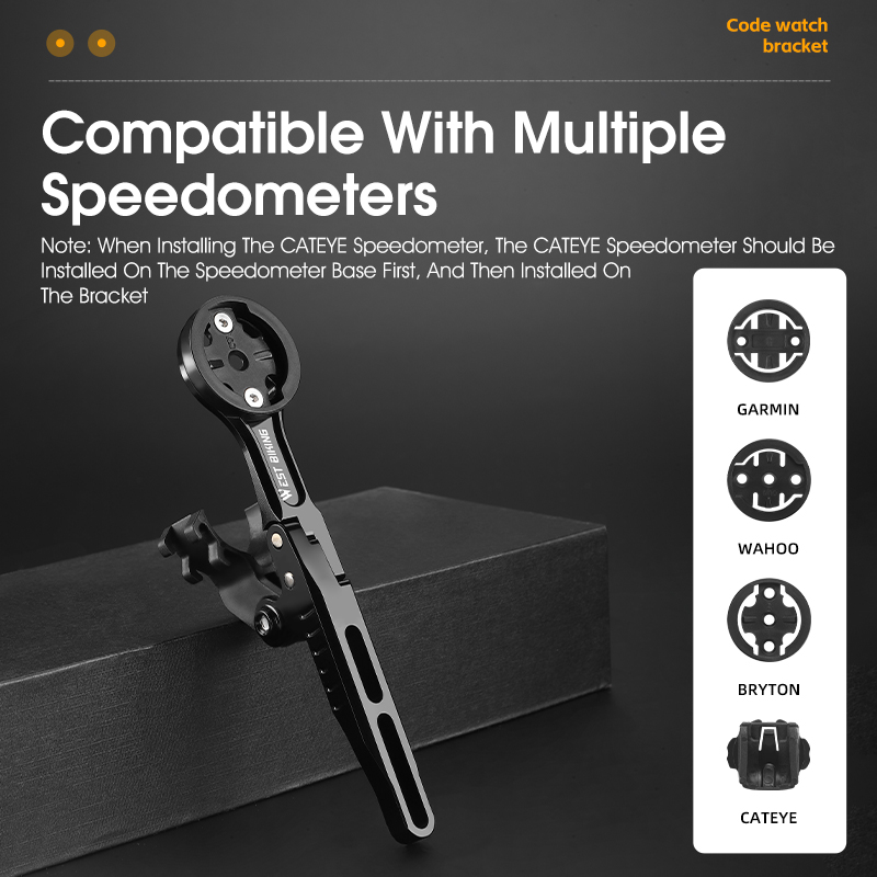 西バイク自転車スピードメーターブラケット軽量統合バイクコンピ - Tablet Computer Accessories のレビューと価格