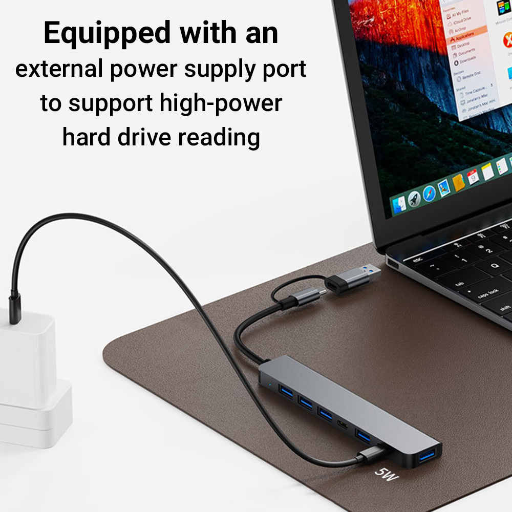 7-in-1 デュアルヘッド USB-C&USB ドッキング - Tablet Reading Accessories のレビューと価格