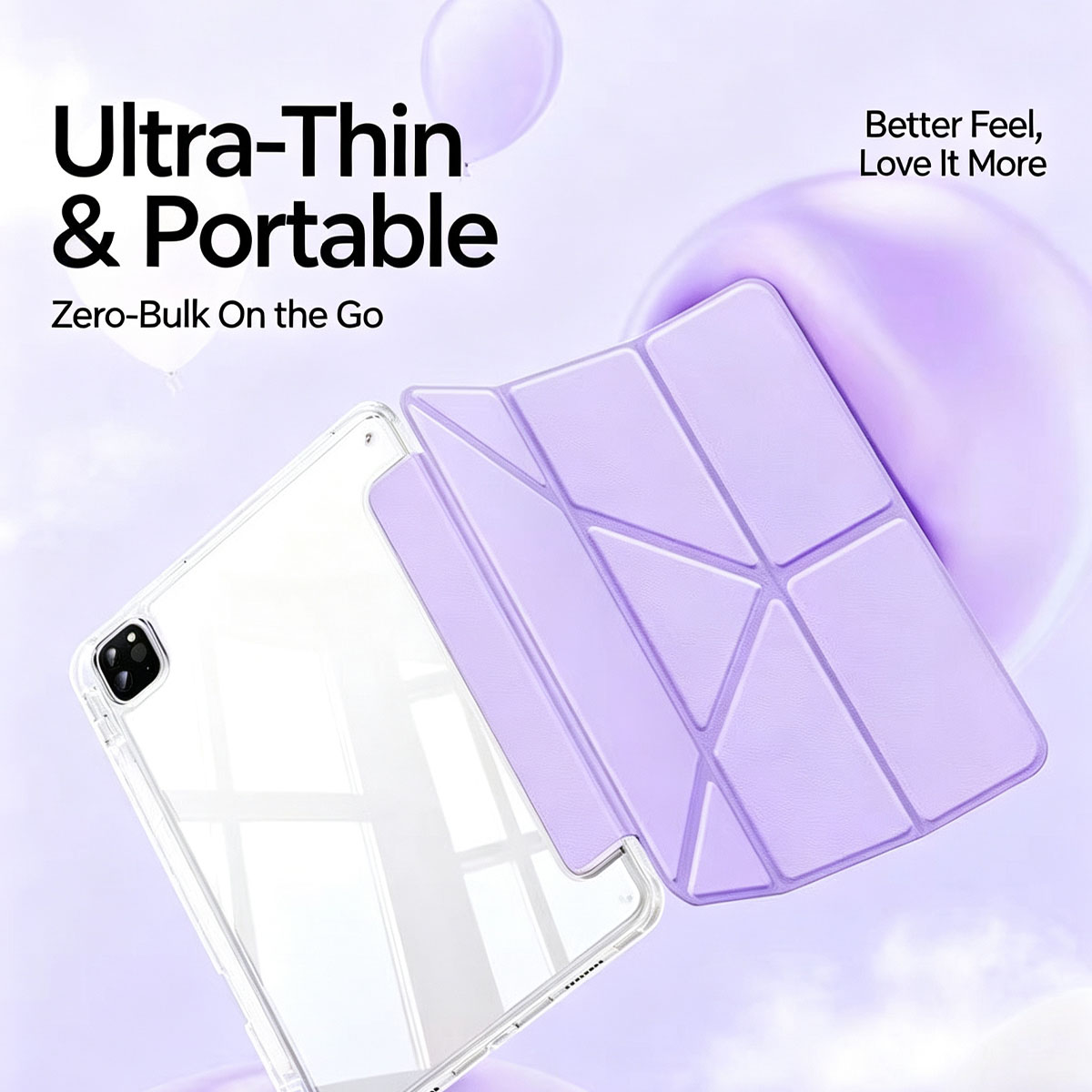 3+Y折りフリップクリアカバー iPad 10/11世代 2 - Ipad Cover Folio のレビューと価格