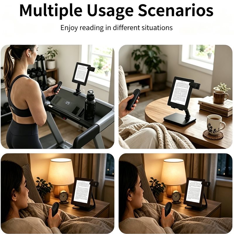 DTB7 クリップ式Bluetoothページターナー ワイヤ - Tablet Reading Accessories のレビューと価格