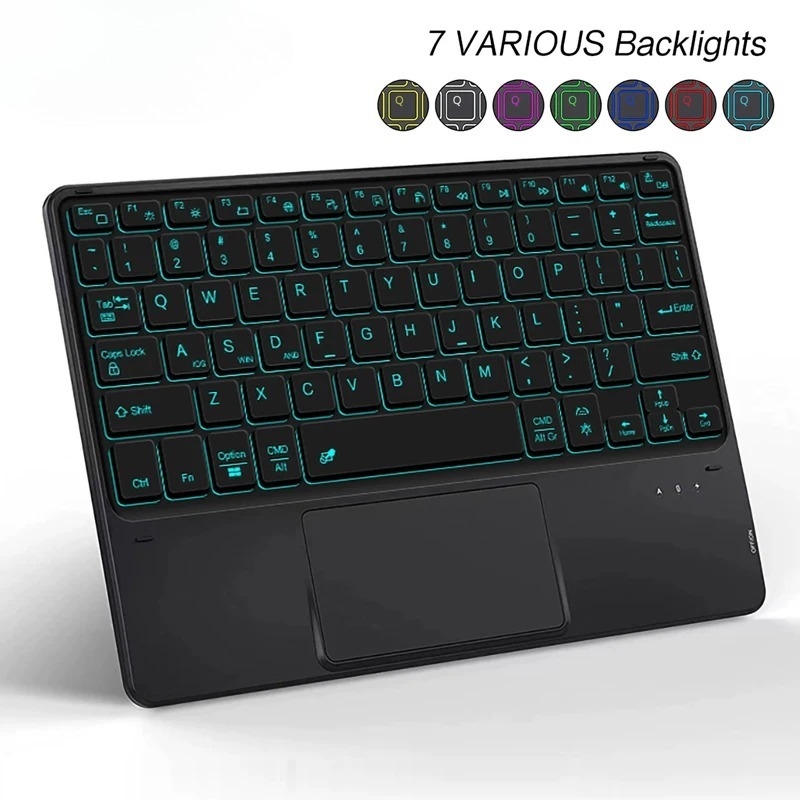 ユニバーサル10インチバックライト付きタッチパッドキーボード - Windows Tablet Accessories のレビューと価格