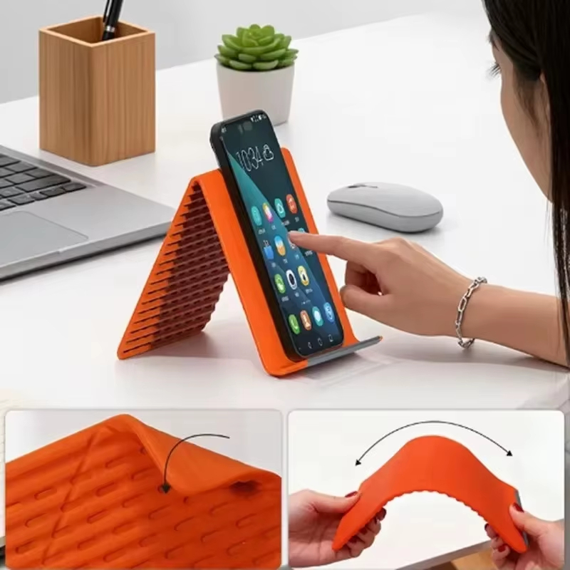 角度調整可能で、柔軟性があり、折りたたみ式のシリコン製スマー - Tablet Stand Adjustable のレビューと価格