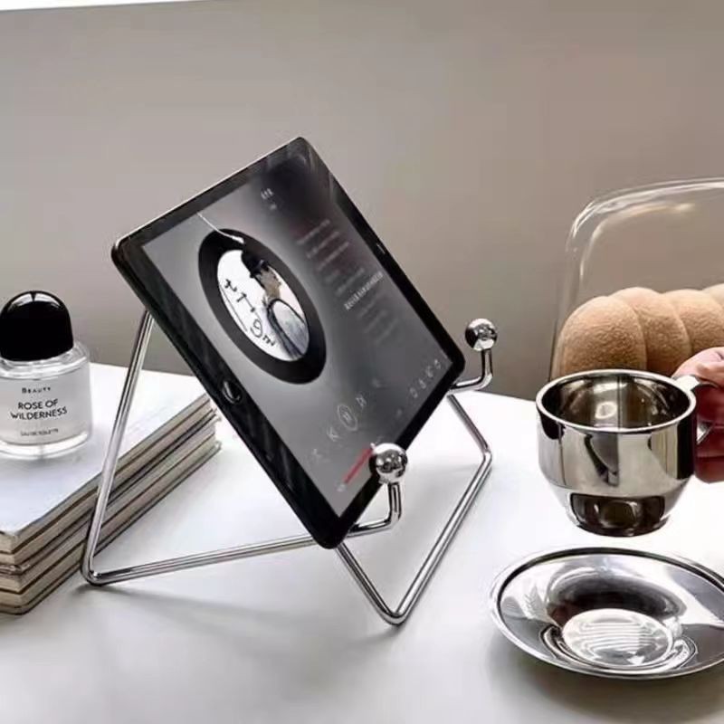 ポータブルな風型メタル製アイアン製卓上スタンド、読書や勉強に - Tablet Reading Accessories のレビューと価格