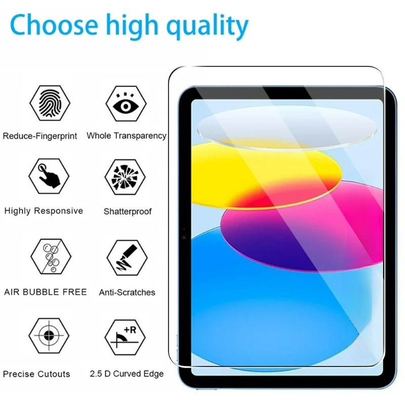 iPad第11世代用9H強化ガラススクリーンプロテクター、i - Temu Tablet Accessories のレビューと価格
