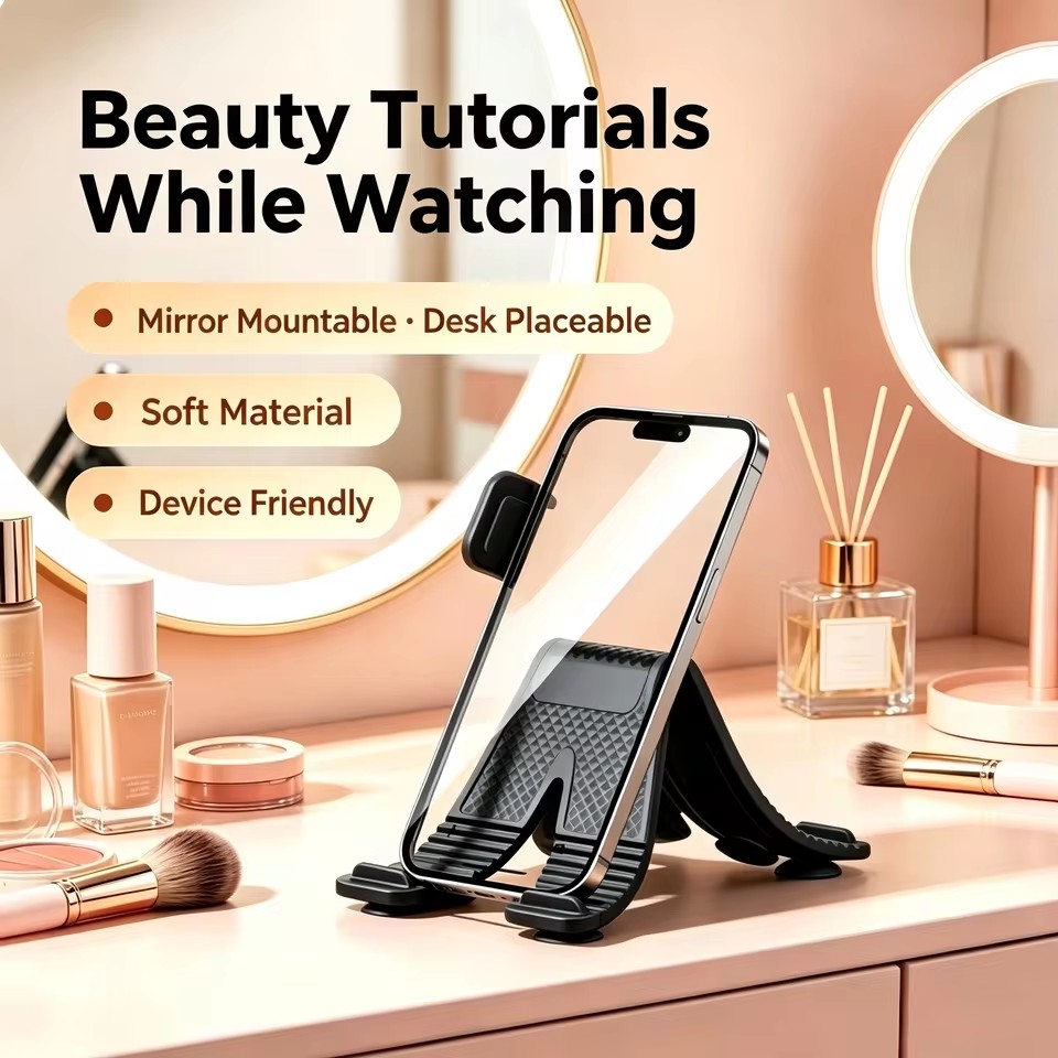 X字型シリコン製携帯電話ホルダー 多角度調整可能スタンド 滑 - Tablet Stand Adjustable のレビューと価格