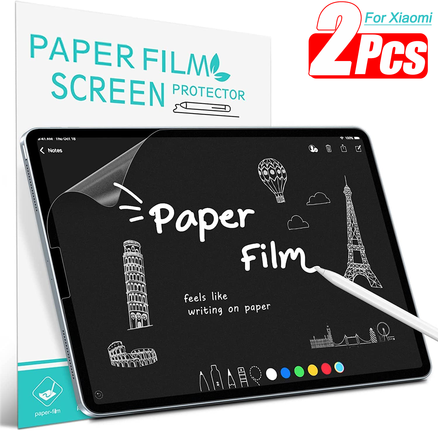 紙の感触スクリーンプロテクターフィルムマット PET 絵画書 - Tcl Tablet Accessories のレビューと価格
